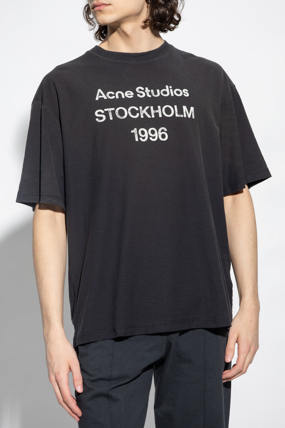 shirt with logo - Acne Studios T | T-shirts manches courtes